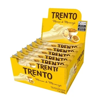 Chocolate Trento Wafer Mousse de Maracujá 29g 