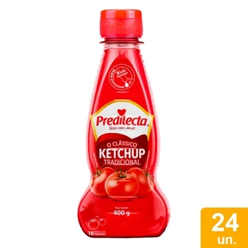 Ketchup Predilecta Tradicional 400g