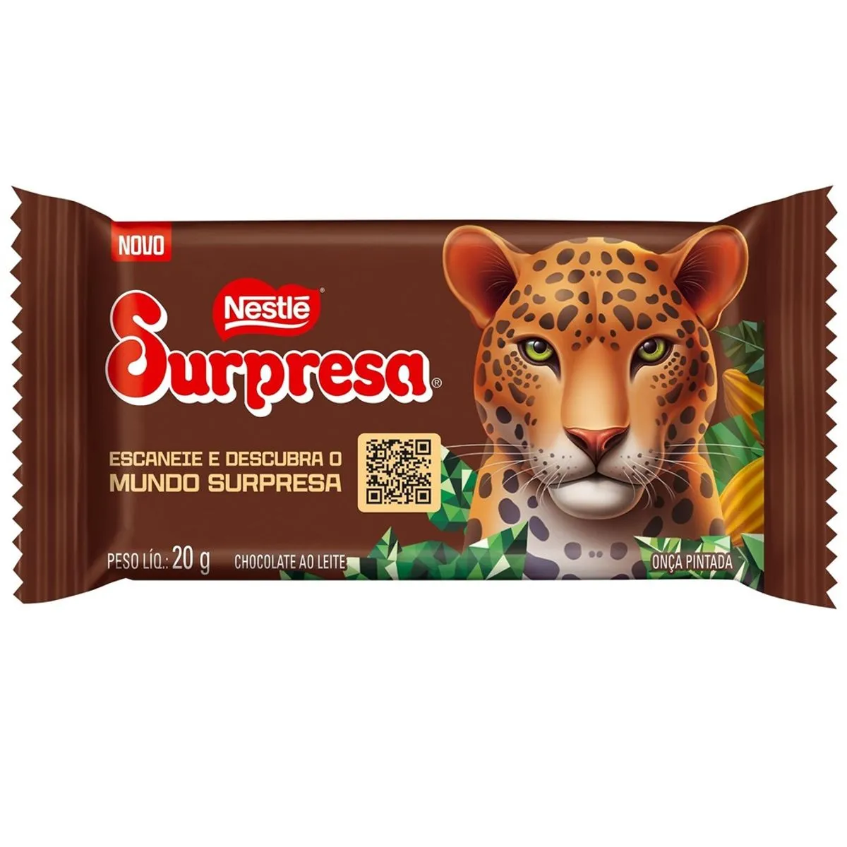 Chocolate Nestlé Surpresa ao Leite 20g