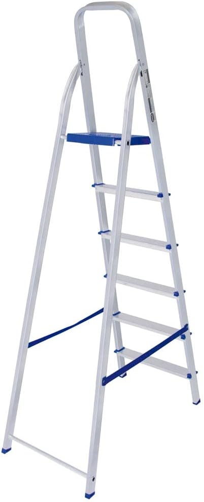 Escada de alumínio 6 degraus