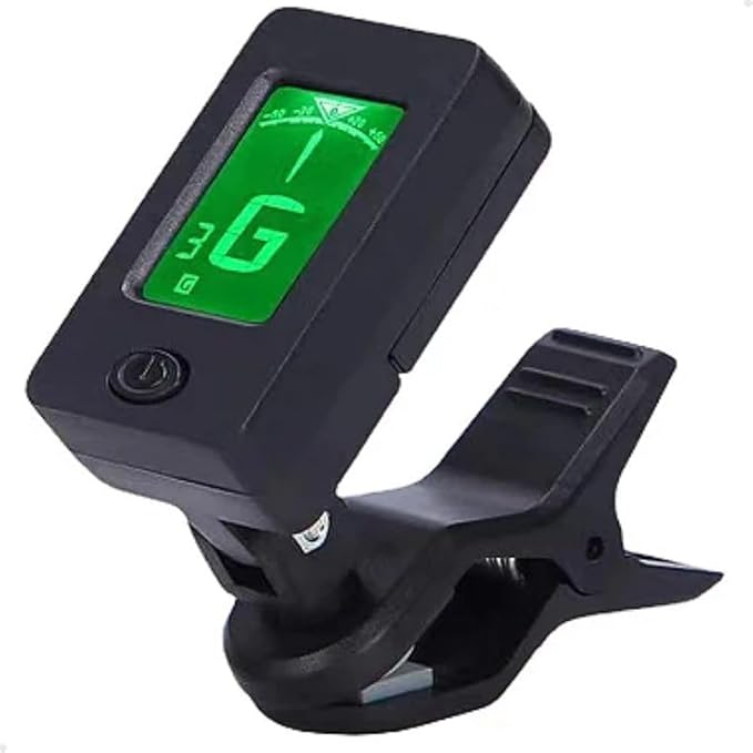 Afinador Digital Cromático Clip 360°