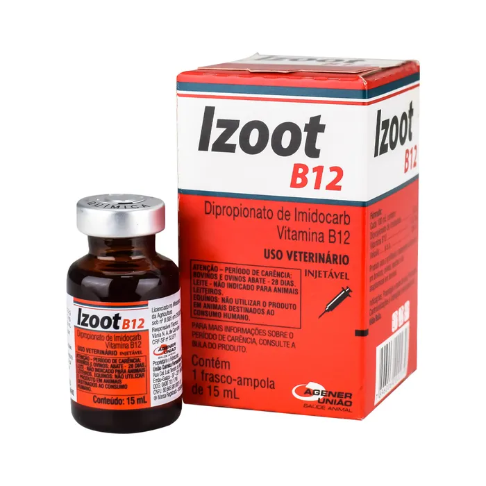 Izoot B12 Injetável 15ml Agener União